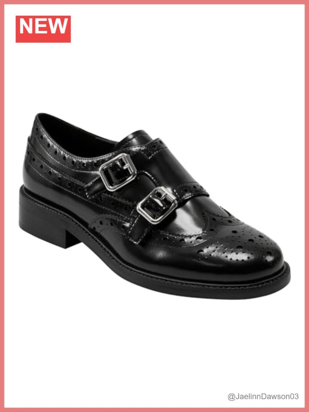 Leather Double Monk Strap Slip-On Loafers - Almond Toe